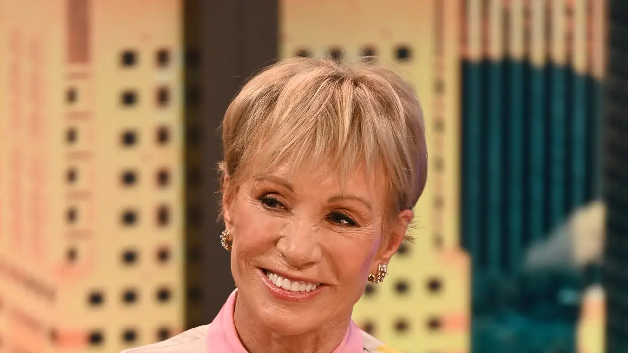 : Mandatory Credit Photo Michael Simon/Shutterstock (BLU_A91127669) : Barbara Corcoran : 'Good Day New York' TV show, New York, USA - 10 Jan 2024.