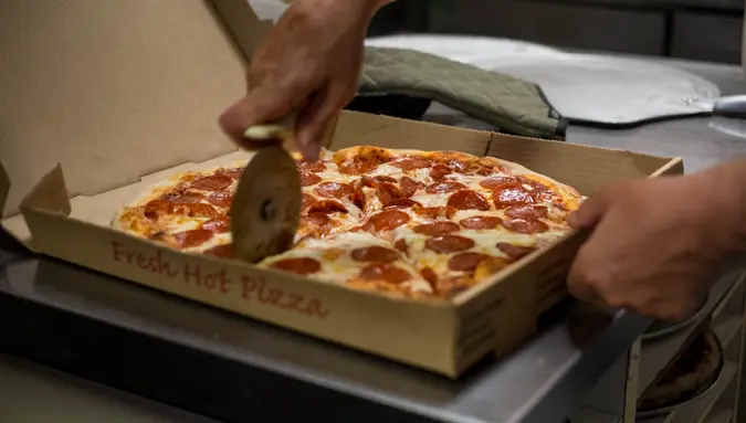 pizza delivery.