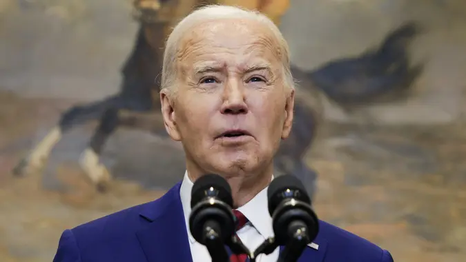 President Biden Delivers Remarks on the Collapse of the Francis Scott Key Bridge, Washington, District of Columbia, United States - 26 Mar 2024