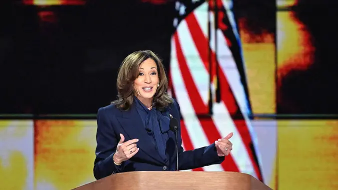 US Vice President and Democratic presidential candidate Kamala HarrisPictured: kamala harrisRef: BLU_S7872397 230824 NON-EXCLUSIVEPicture by: Earl Gibson III / ShutterstockShutterstockUSA: 1 646 419 4452UK: 020 8068 3593eamteam@shutterstock.