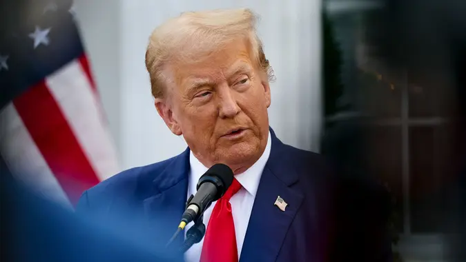 Trump Holds Press Confrence in Bedminster, New Jersey, United States - 15 Aug 2024