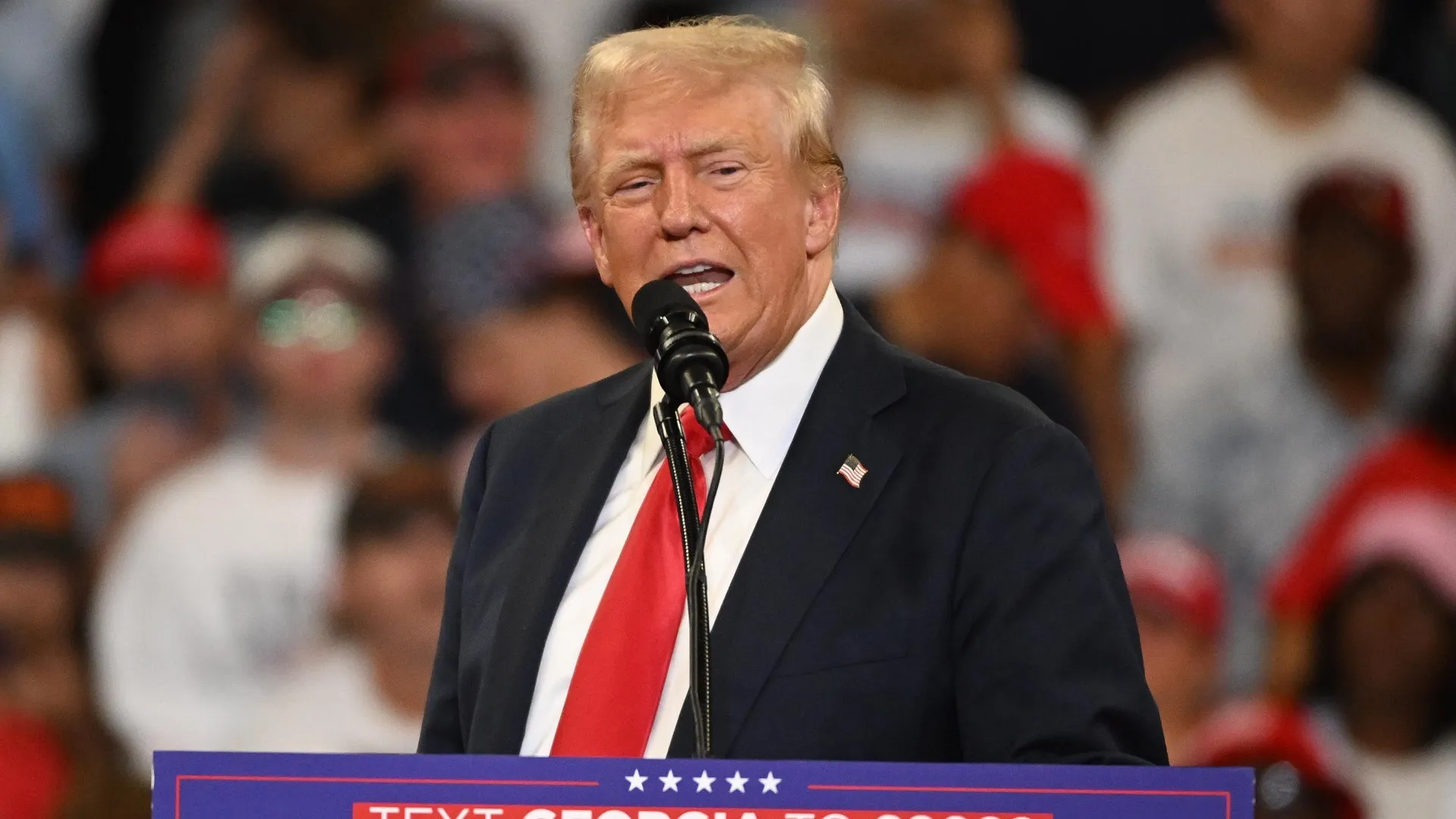 Donald J. Trump and JD Vance hold campaign rally in Georgia, Atlanta, USA - 03 Aug 2024