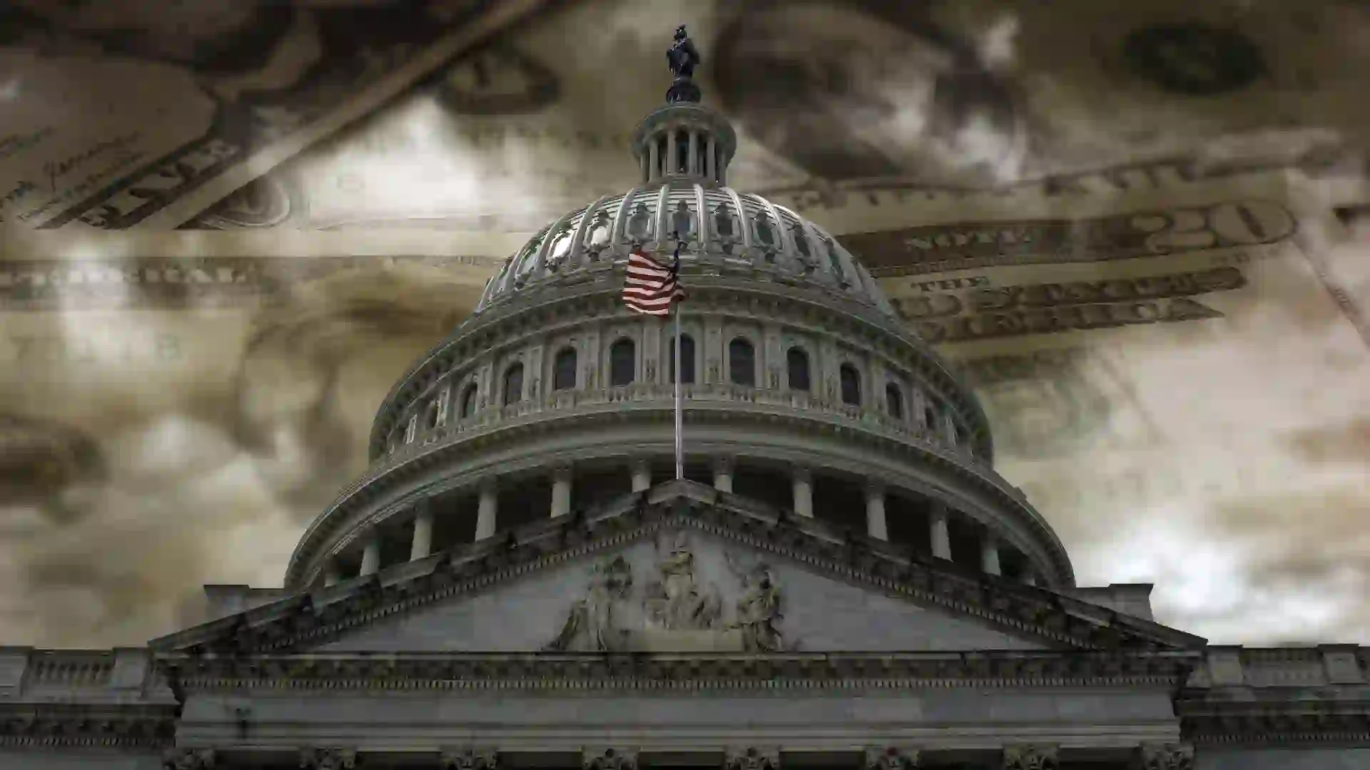 Government Shutdown - Federal Default stock photo