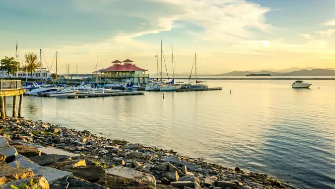 Lake Champlain Burlington Vermont