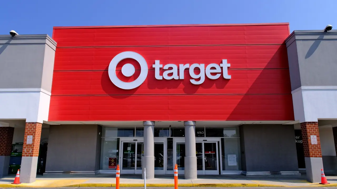A Target store before opening its doors that day to shoppers in 2024.