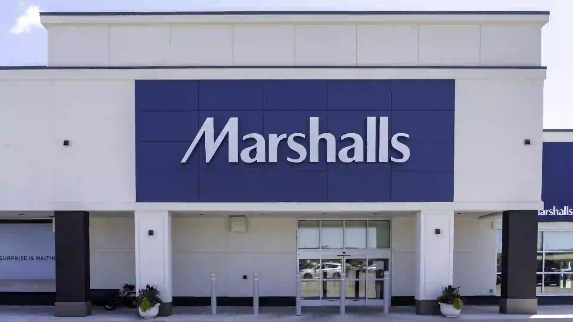 Oakville, Ontario, Canada - July 14, 2019: Marshalls store in Oakville, Ontario, Canada near Toronto.