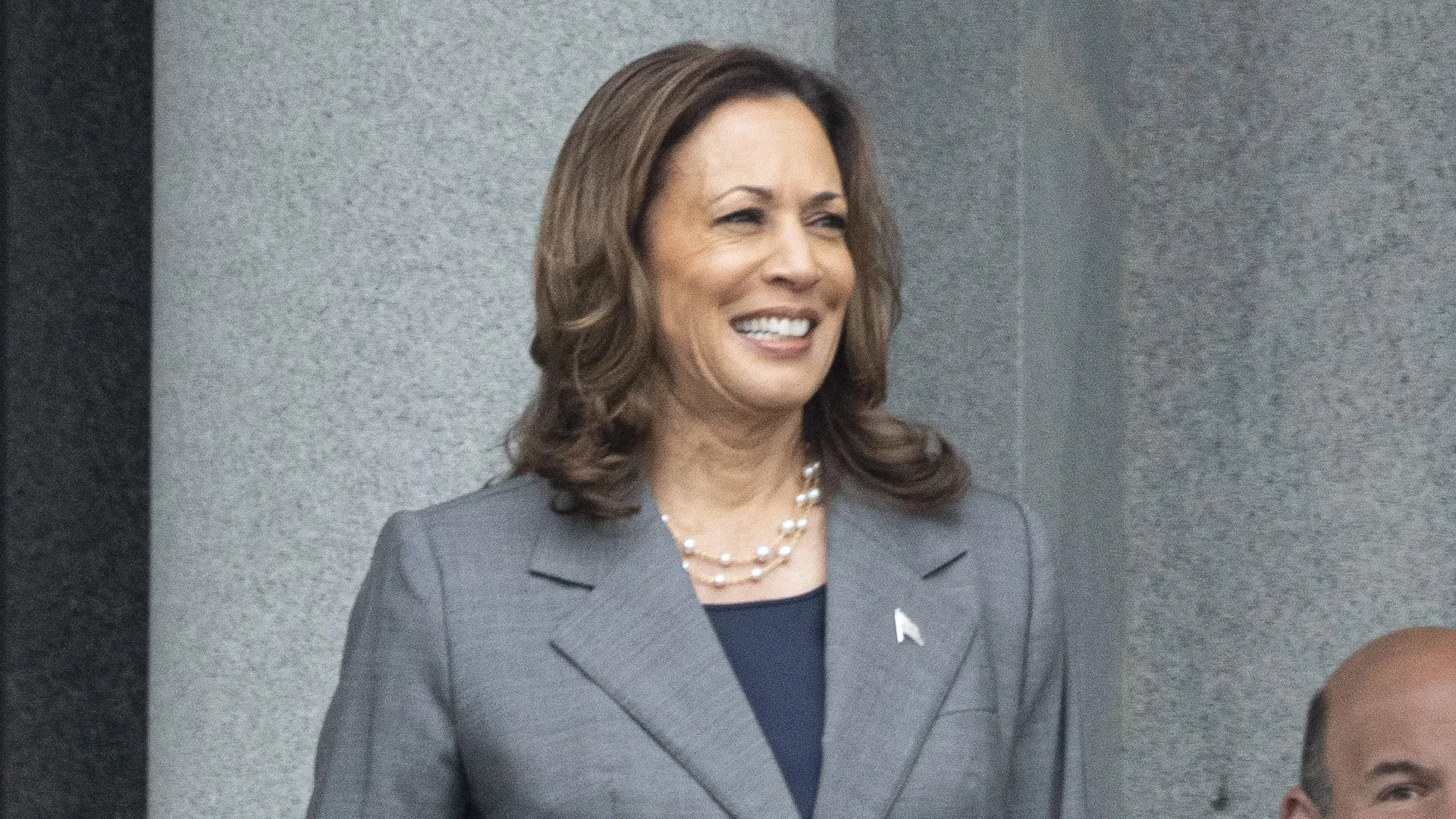 Vice President Kamala Harris And President Volodymyr Zelenskyy Meet On Balcony Of Eisenhower Executive Office Building In Washington, DC - 26 Sep 2024