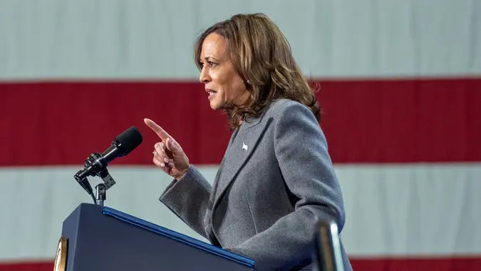 Vice President Kamala Harris Rallies Support At Lakewood Amphitheater In Atlanta During 2024 Presidential Campaign - 19 Oct 2024