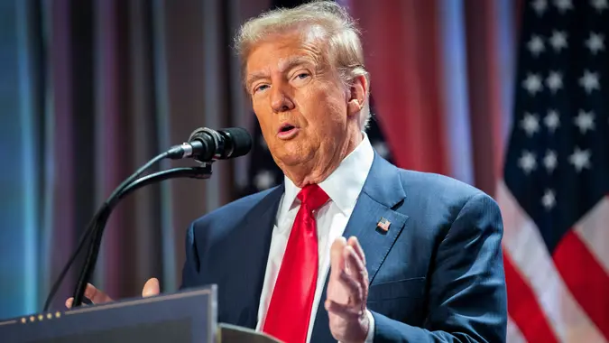 Trump Meets US House Republicans Following the US Election, Washington, District of Columbia, USA - 13 Nov 2024
