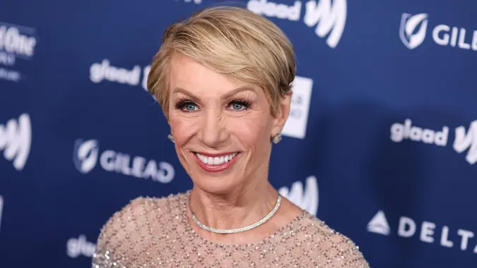 Barbara Corcoran arrives at the 30th Annual GLAAD Media Awards held at The Beverly Hilton Hotel on March 28, 2019 in Beverly Hills, Los Angeles, California, United States.
