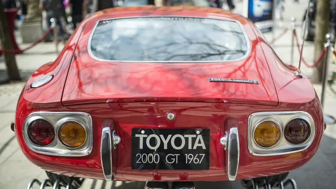 Toyota 2000GT 1967 stock photo