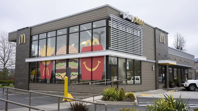 McDonald's PlayPlace stock photo