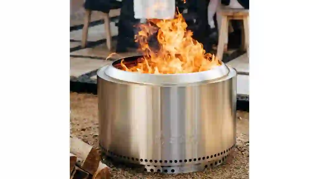 Solo Stove Yukon 1.0 Stainless Steel Fire Pit with Stand