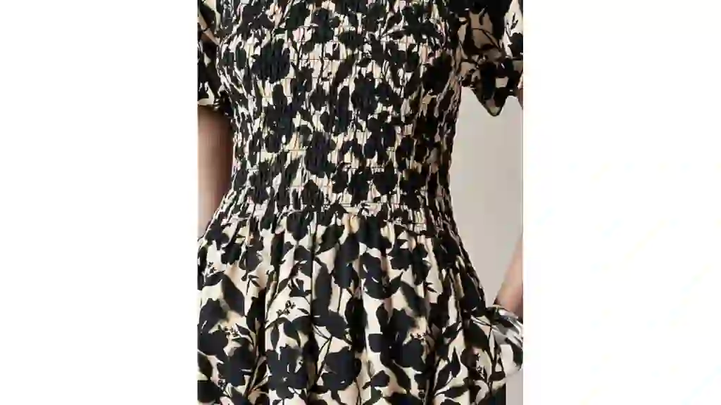 Meadow dress in cotton poplin