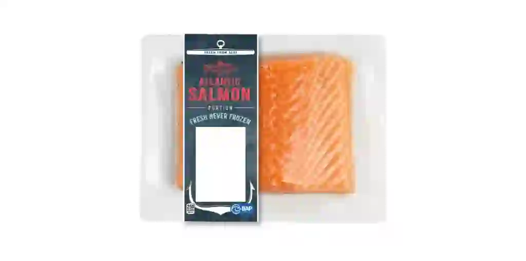 Atlantic Salmon Portions, per lb