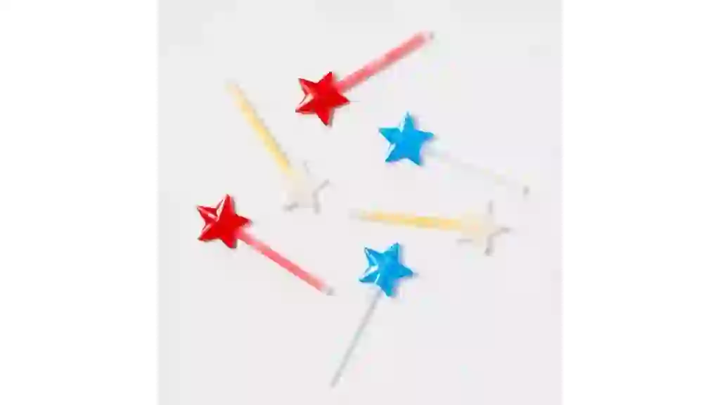 6ct Stars Mini Wands Glow Sticks - Sun Squad™