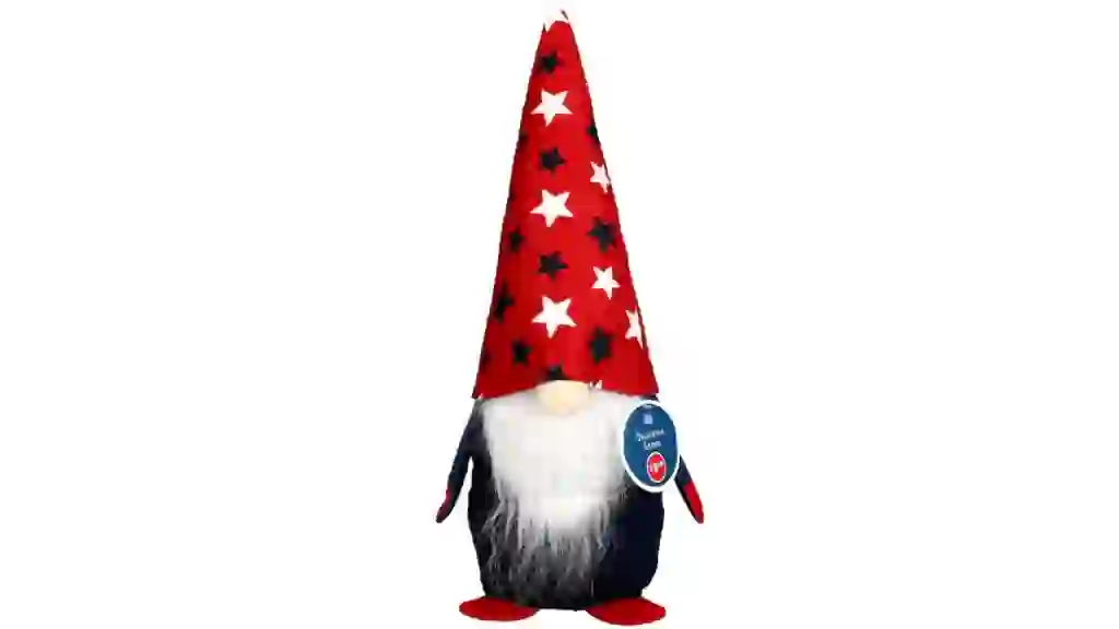Patriotic Tall Hat Gnome, 4x3x12 in.