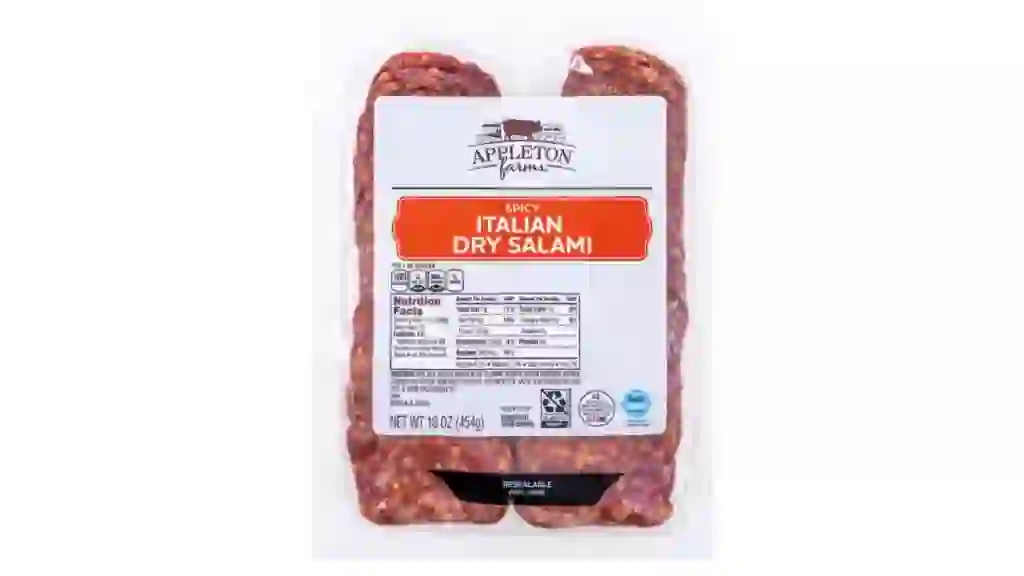 Spicy Italian Dry Sliced Salami, 16 oz