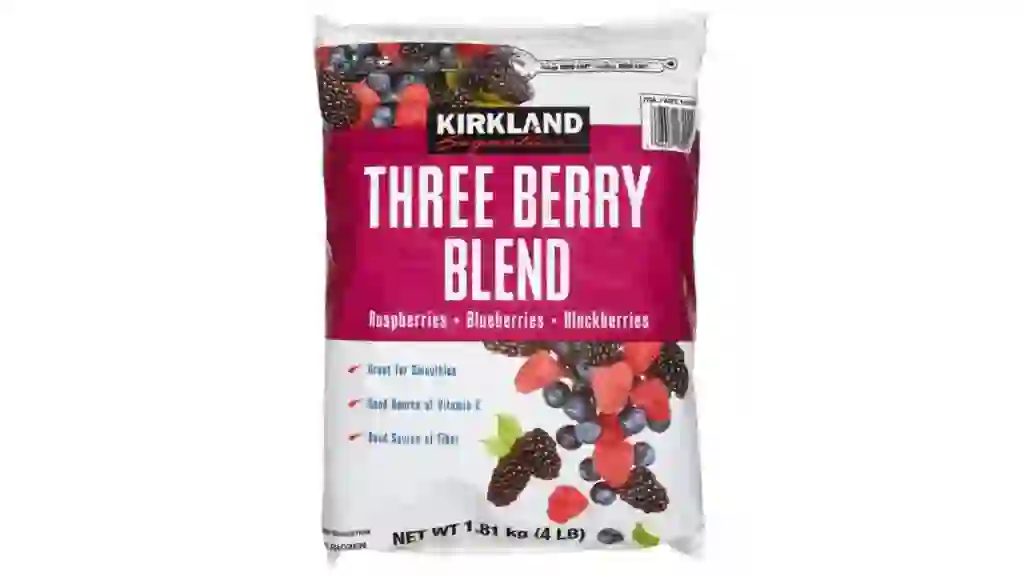 Kirkland Signature Three Berry Blend, 4 lbs