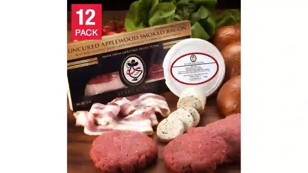 D'Artagnan Extreme American Wagyu Burger Lovers Bundle 12 Total Packs, 6 Lbs. Total