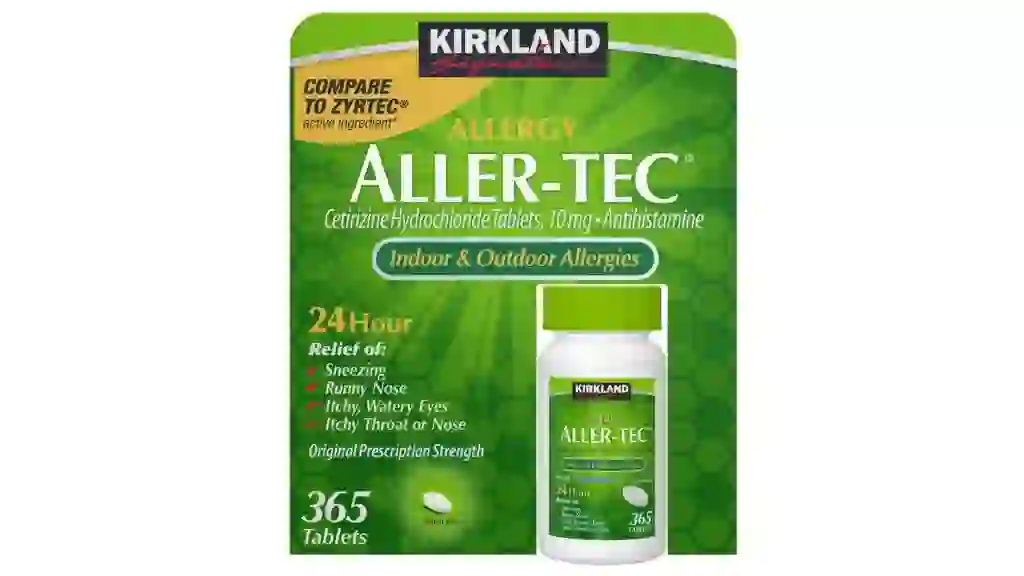Kirkland Signature Aller-Tec, 365 Tablets