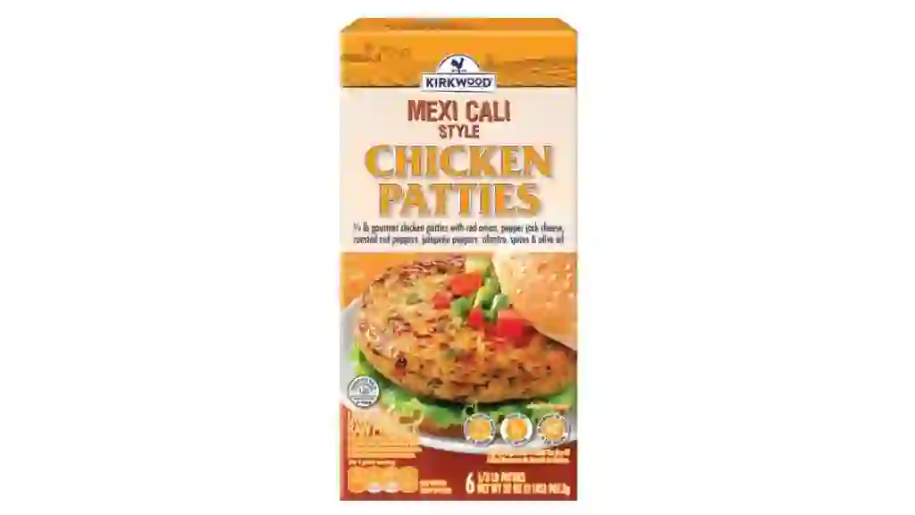 Mexi Cali Style Chicken Patties, 6 count