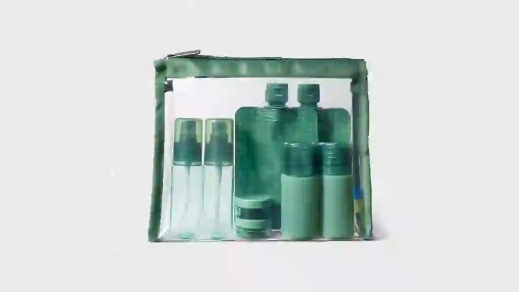Open Story 8pc Complete Travel Toiletry Set Target