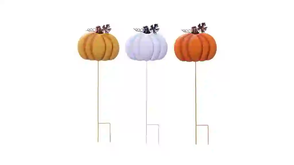 Metal Traditional Pumpkin Stakes, 24 in.