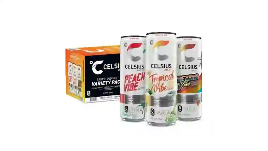 Celsius Live Fit Sparkling Vibe Variety Pack 12 fl. oz., 18 pk.