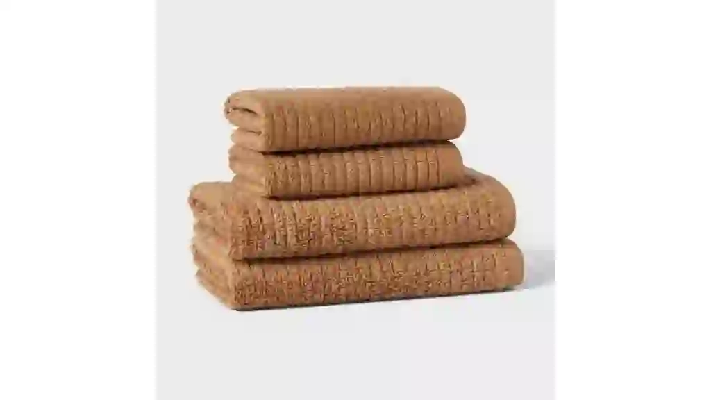 Quick Dry Ribbed Towel Set - Threshold™
