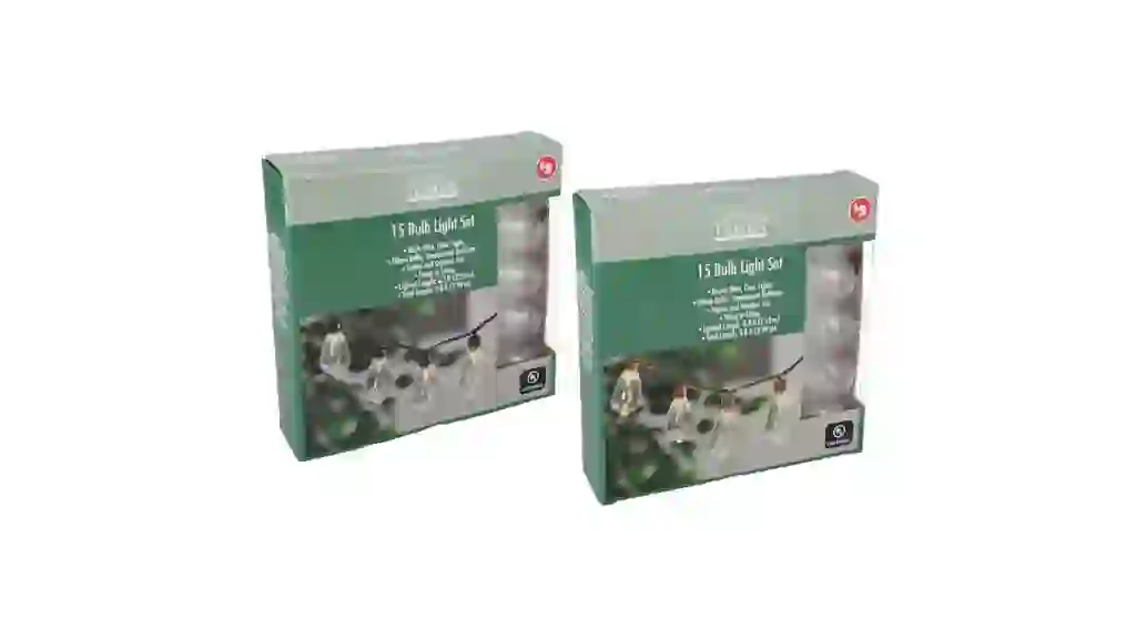 Garden Collection 15 Bulb Light Sets, 9.8 ft.