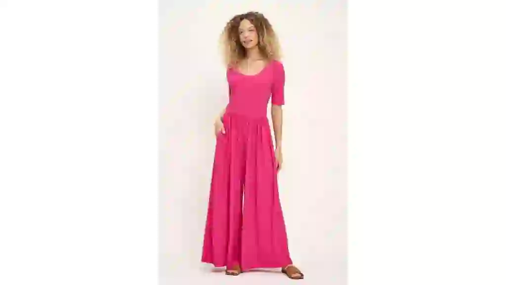 WEST K Women's Jana Short Sleeve Knit Jumpsuit