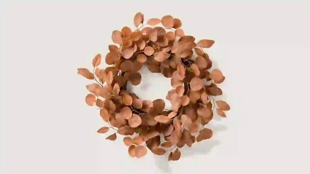 Hearth & Hand With Magnolia 26-Inch Rusted Eucalyptus Wreath Target