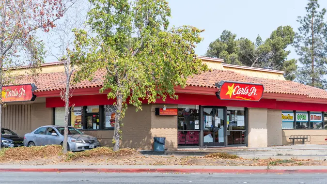Sep 15, 2020 Redwood City / CA / USA - Carl's Jr.