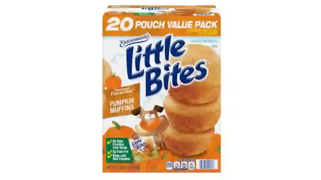 Entenmann's Little Bites Pumpkin Muffins Costco