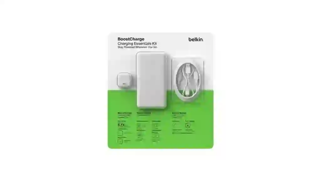 Belkin Boost Charge 20W Wall Charger with 10k Powerbank Bundle