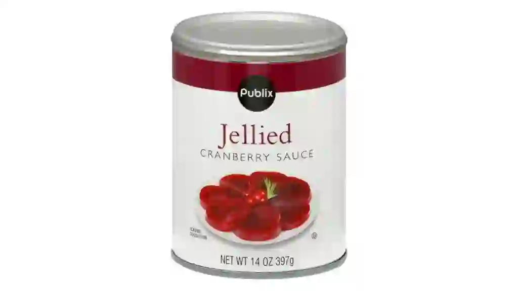 Publix Cranberry Sauce, Jellied