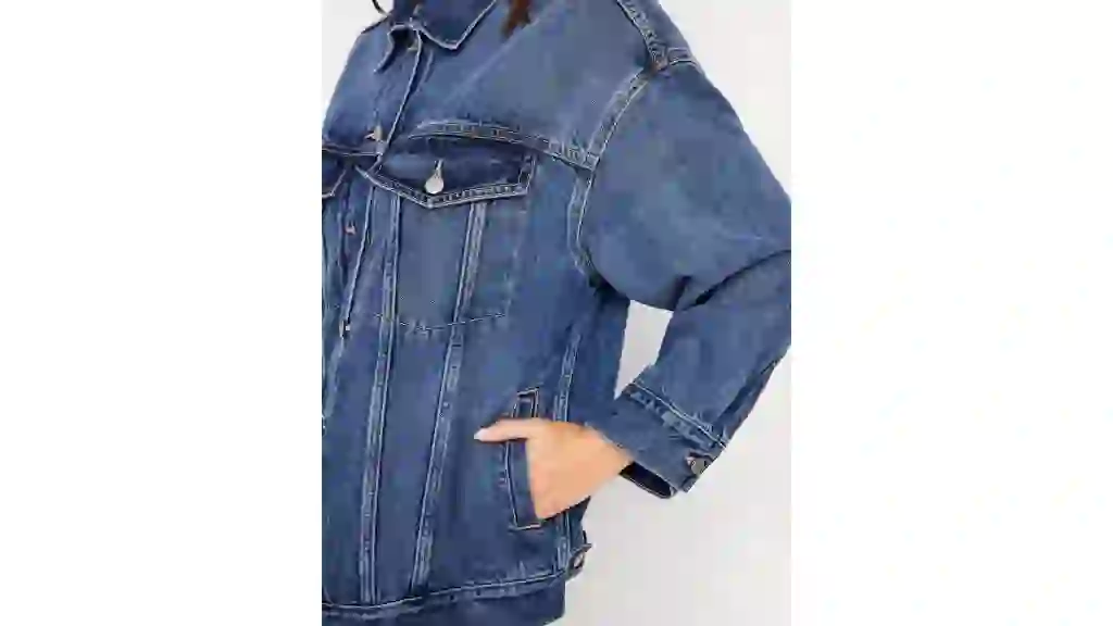 Oversized Jean Trucker Jacket