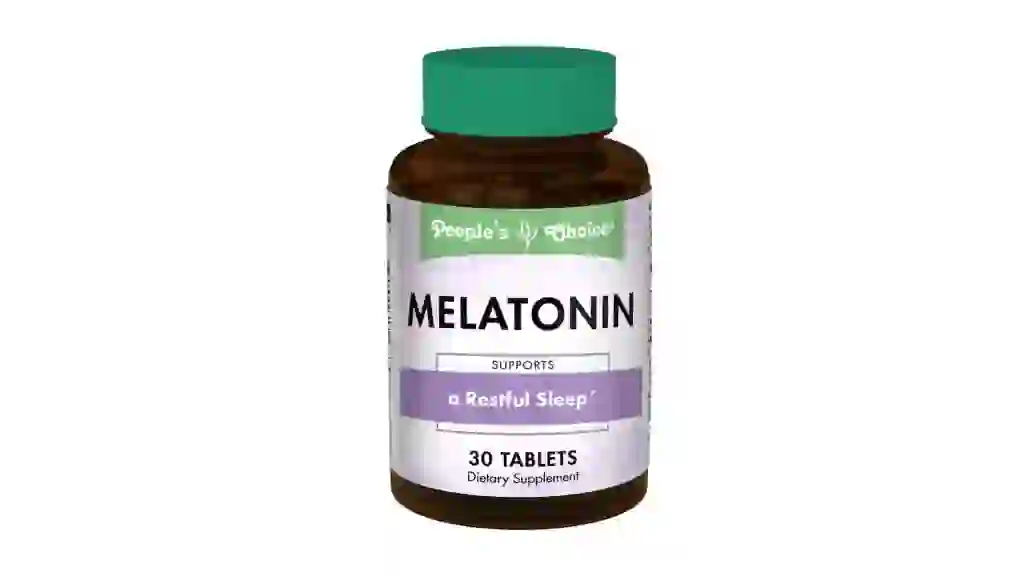 People's Choice Melatonin Dietary Supplement Tablets for Restful Sleep Support, 30-ct. Bottle
