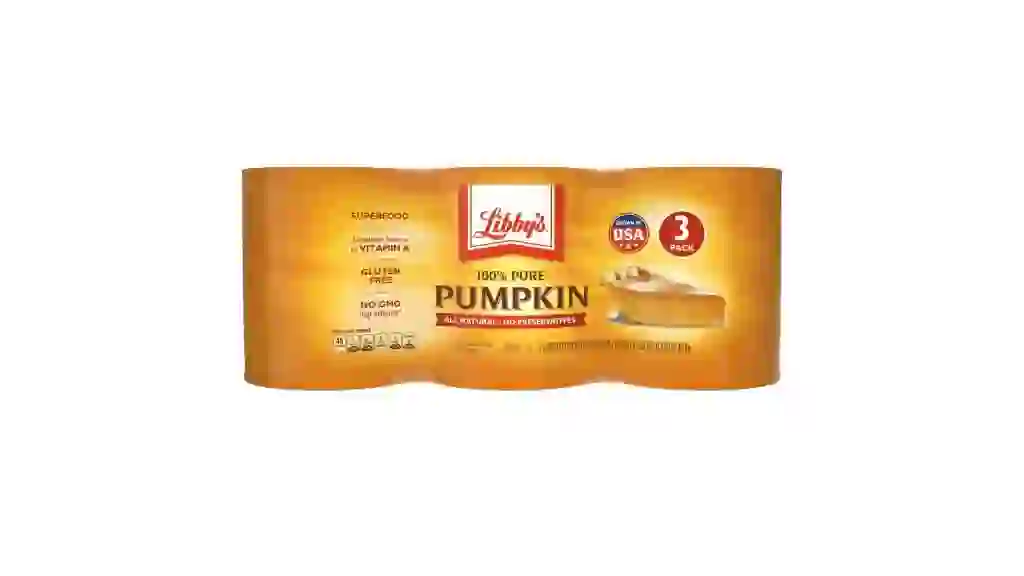 Libby's 100% Pure Pumpkin, 29 oz., 3 pk.