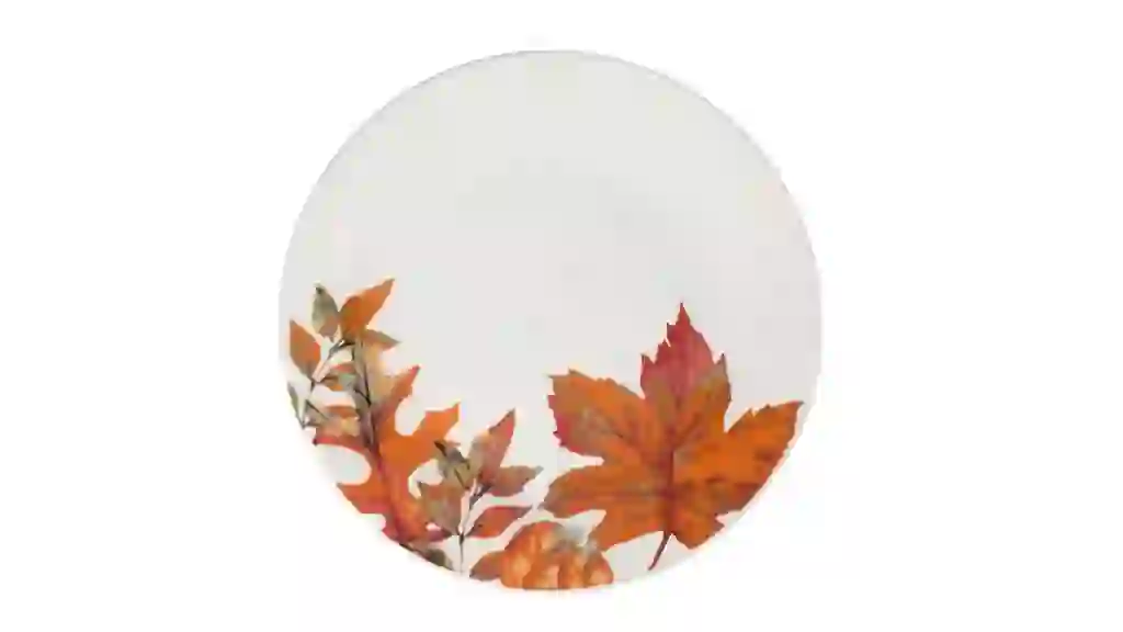Royal Norfolk Fall Theme Ceramic Plates, 1-ct.