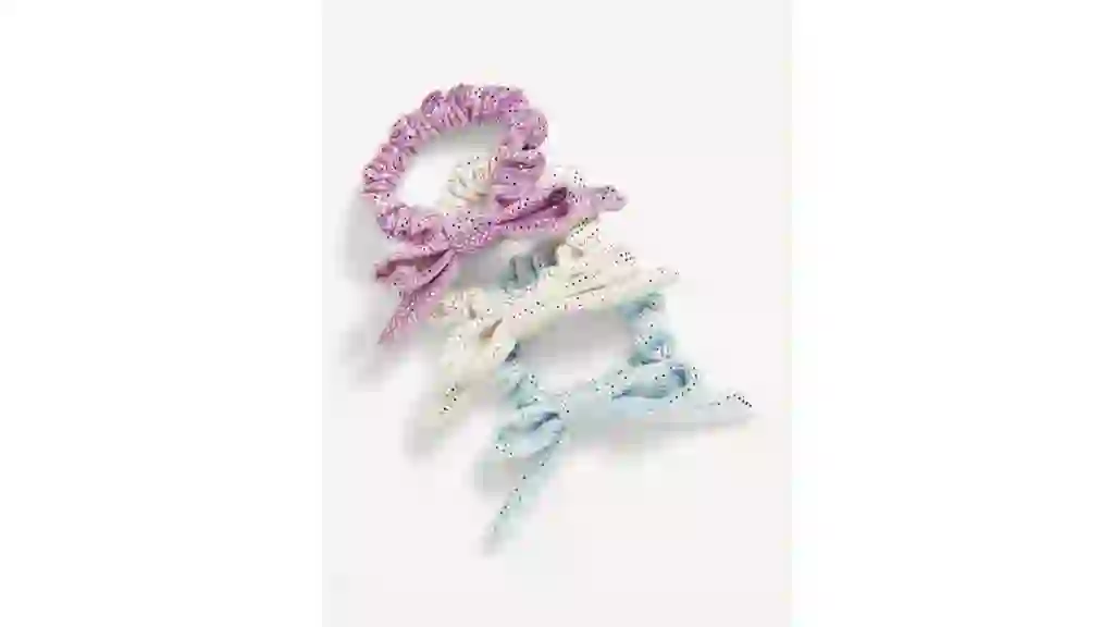 Outtekâ„¢ Sparkle Hair-Ties for Toddler Girls