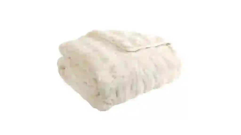Bubble Faux Fur Throw available at Costco.