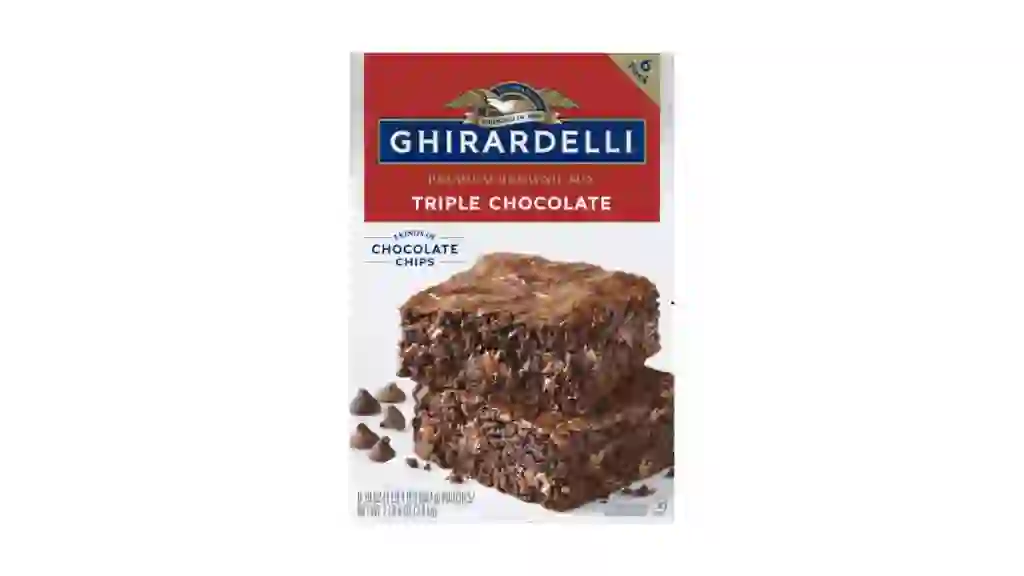 Ghirardelli Triple Chocolate Premium Brownie Mix Costco
