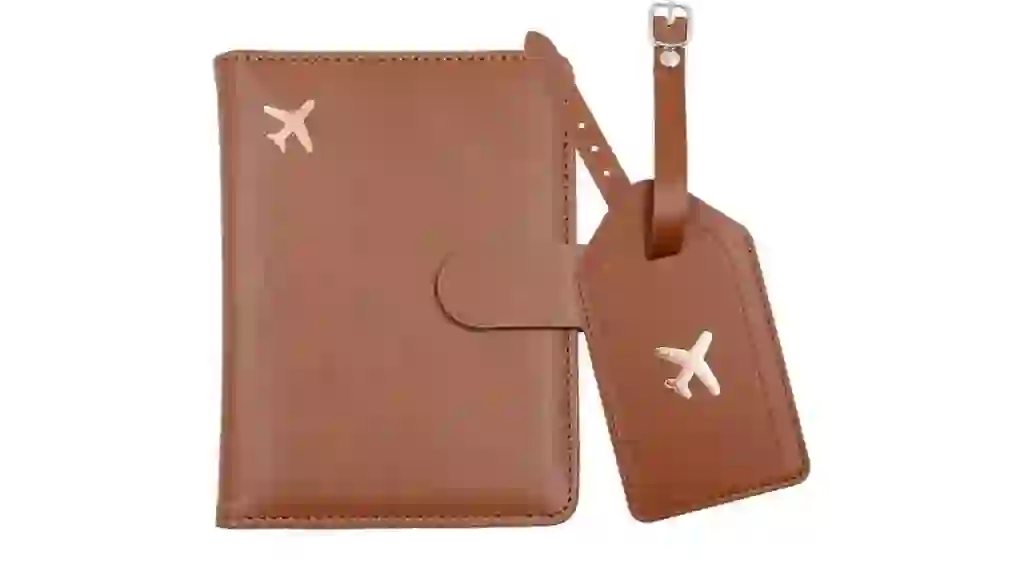 Melsbrinna Passport Holder and Suitcase Tag Travel Set Amazon