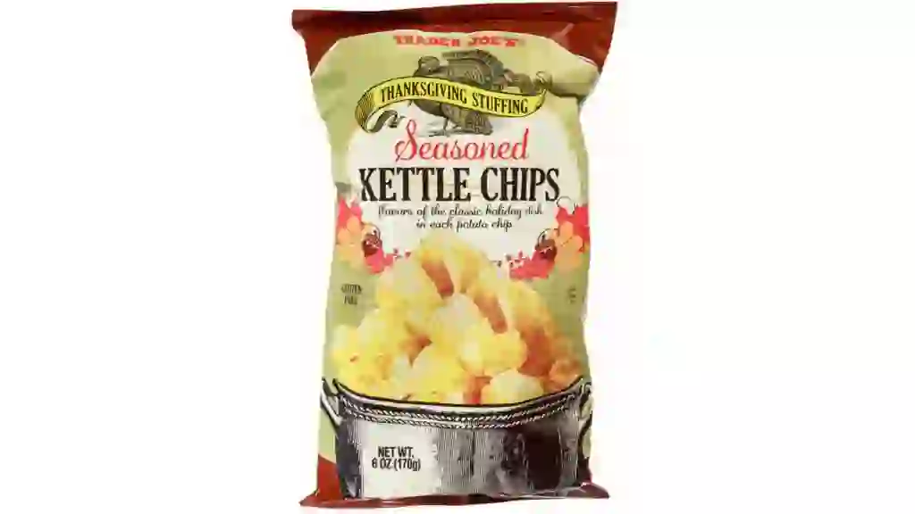 Thanksgiving Stuffing Seasoned Kettle Chips Trader Joes