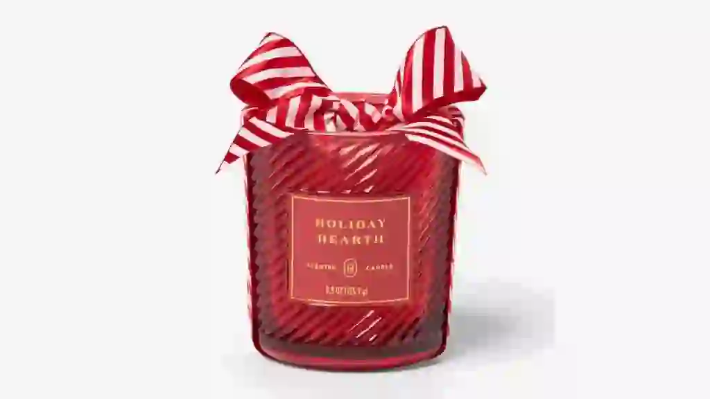 Threshold Swirled Glass Jar Candle Target