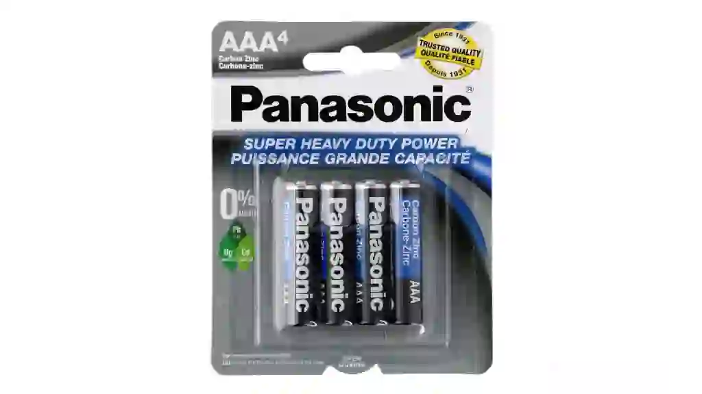 Panasonic Super Heavy Duty AAA Batteries