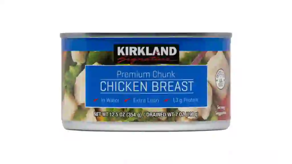 Kirkland Signature Premium Chunk Canned Shredded Chicken Breast