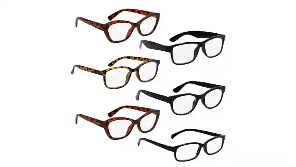 Assorted +2.50 Wide Frame Reading Glasses